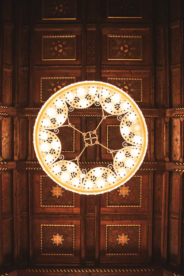 Thüringen - Wartburg - Kronleuchter