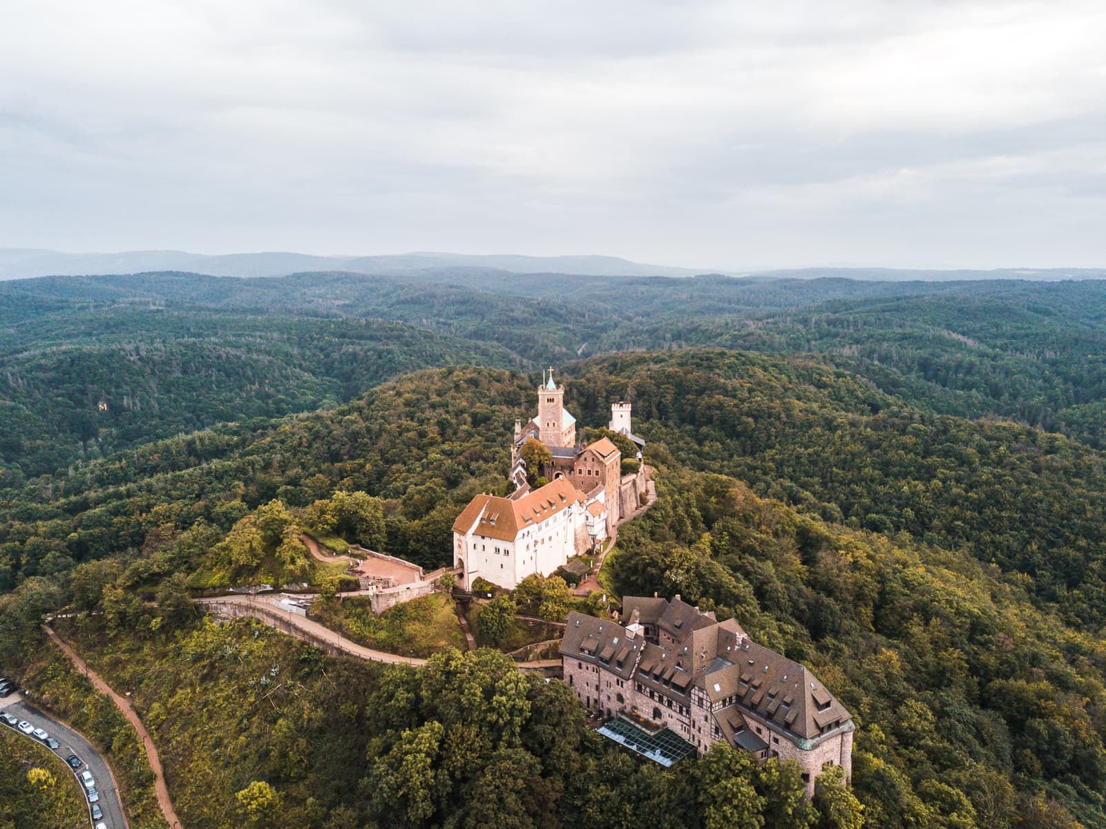 Thüringen - Wartburg - Drohne