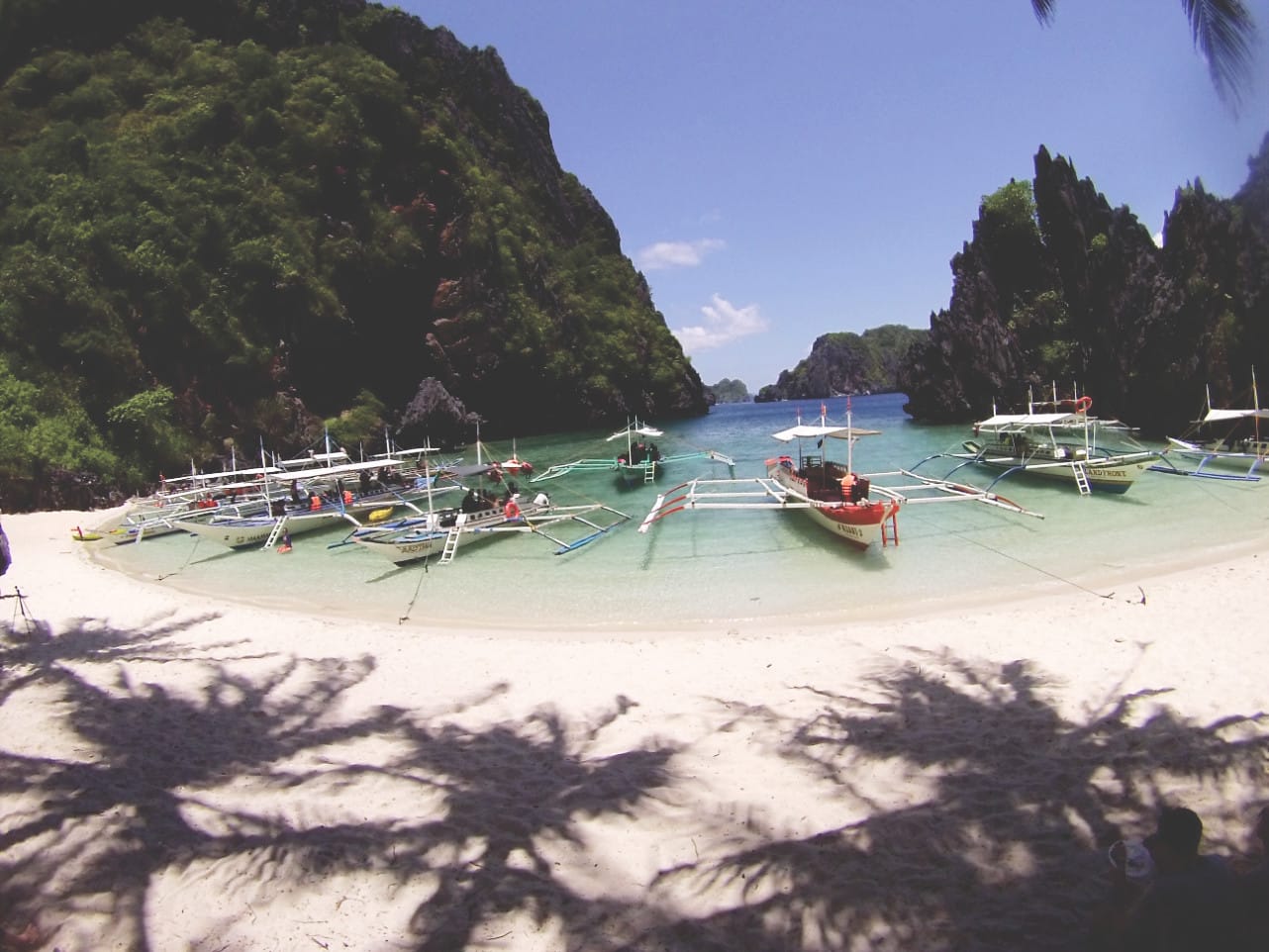 Traumstrand mit Booten Traumstrand mit Booten