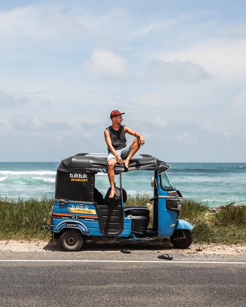 Sri Lanka - TukTuk mieten - Roadtrip mit TukTuk Rental - Meer