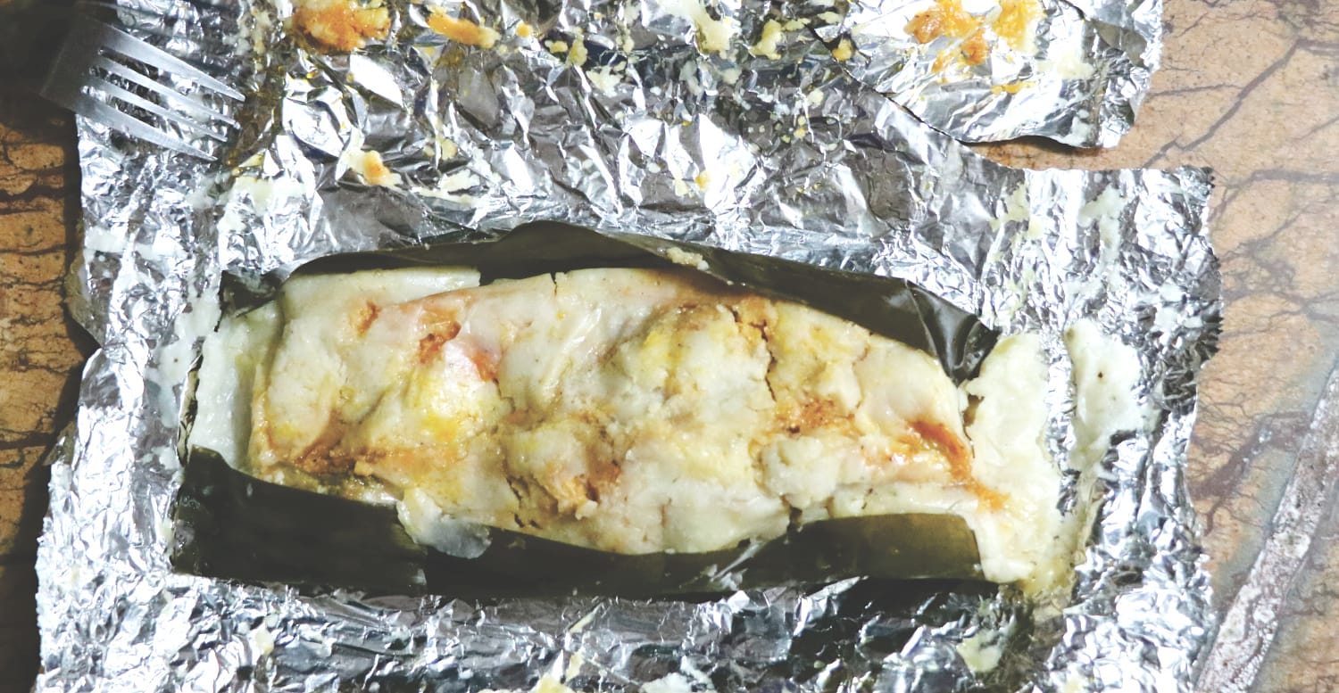 Typisches Essen in Belize: Ducunu Typisches Essen in Belize: Ducunu