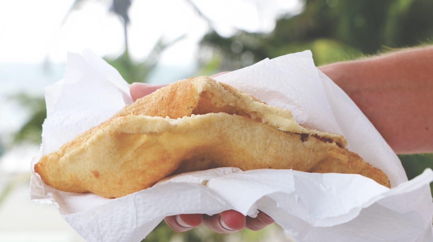 Typisches Essen in Belize: Fry Jack Typisches Essen in Belize: Fry Jack