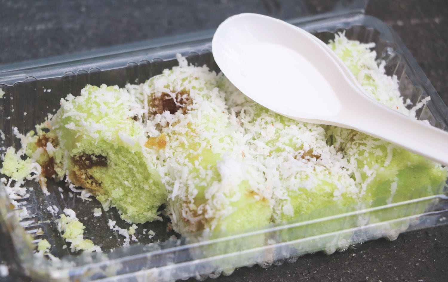 typisches Essen in Malaysia Putu