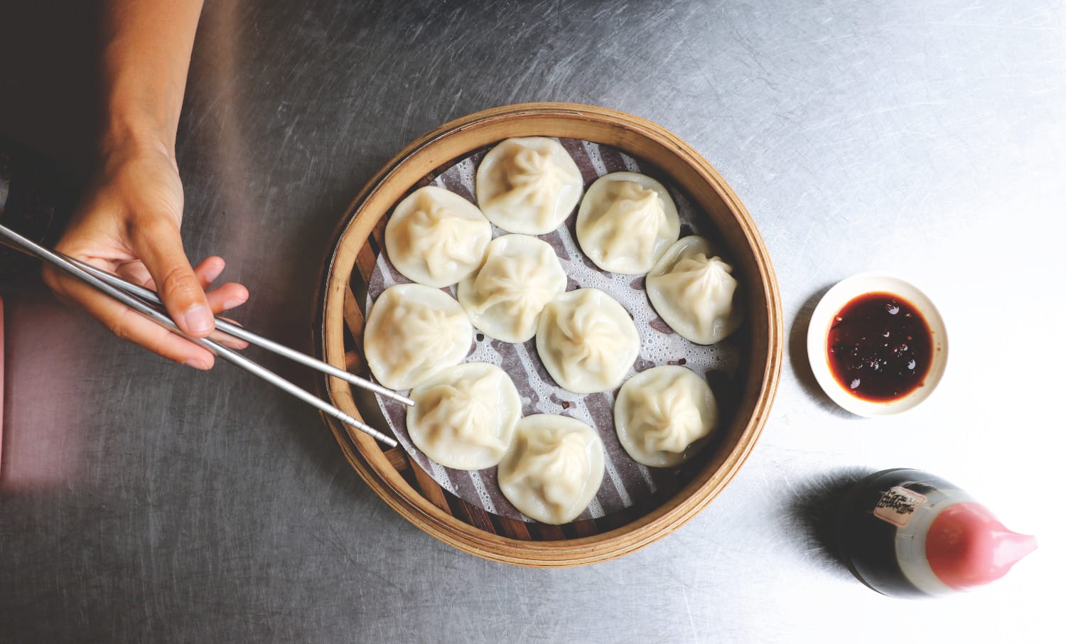 Typisches Essen in Taiwan - Dumplings