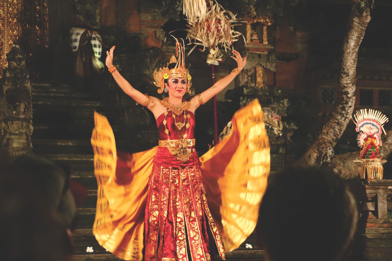 Tänzerin in Ubud