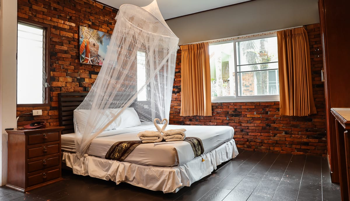 Thailand - Unterkunft auf Koh Adang - Zimmer des Adang Island Resort