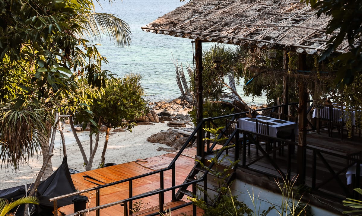 Thailand - Unterkunft auf Koh Lipe - Restaurant des Pitiusas Resort