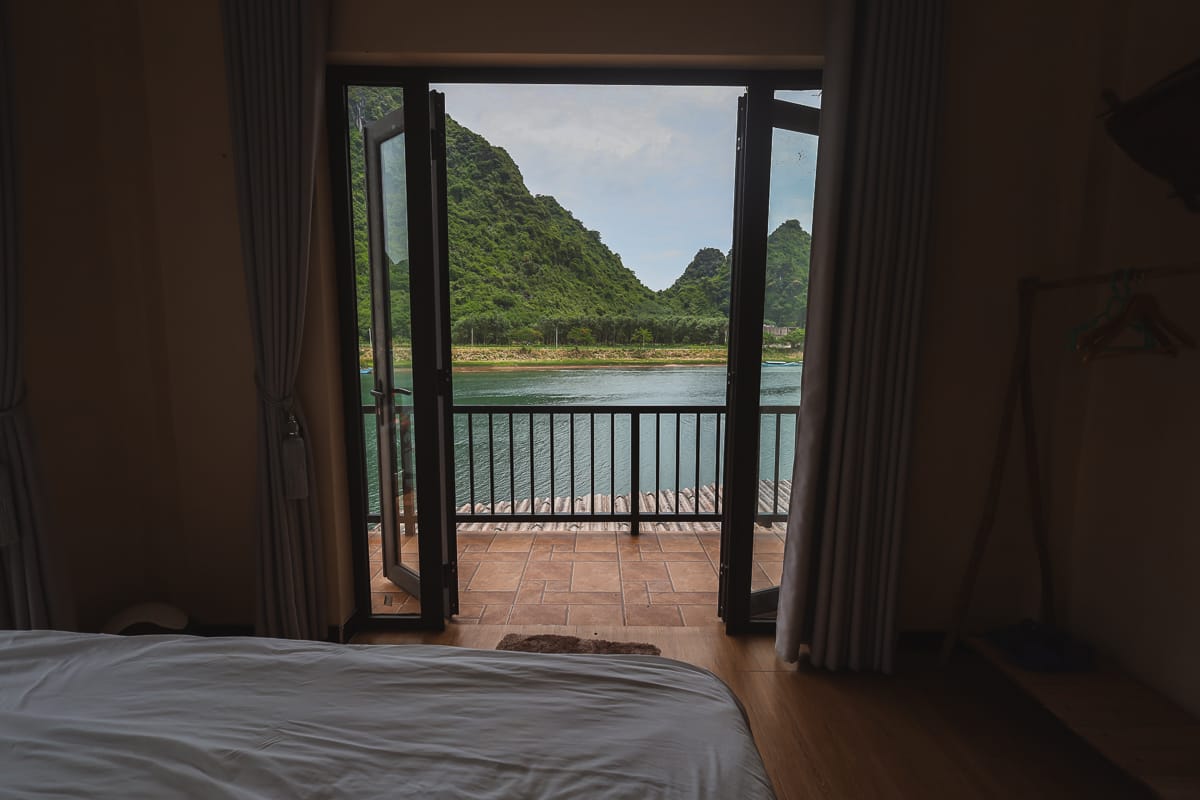 Phong Nha Unterkunft: Coco Riverside: Die Aussicht
