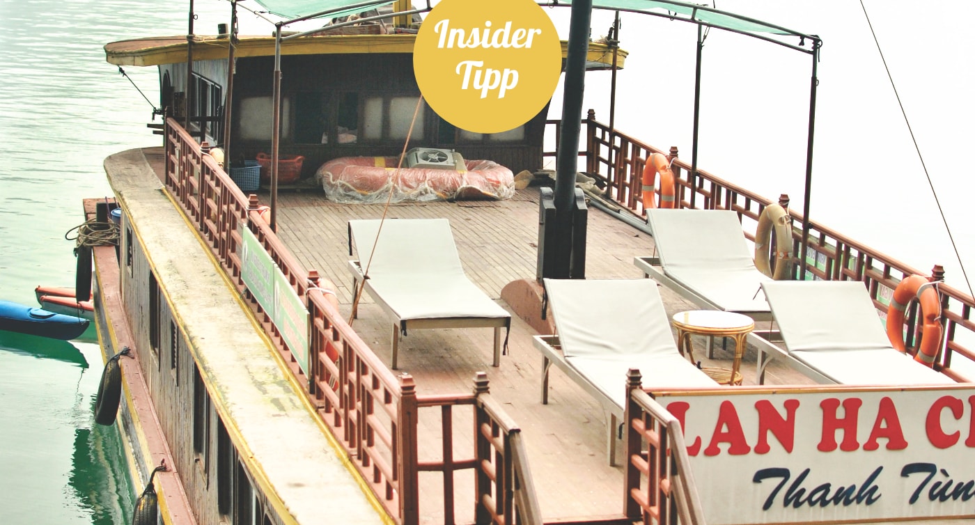 Vietnam Insider Tipp: Anbieter für Halong Bucht