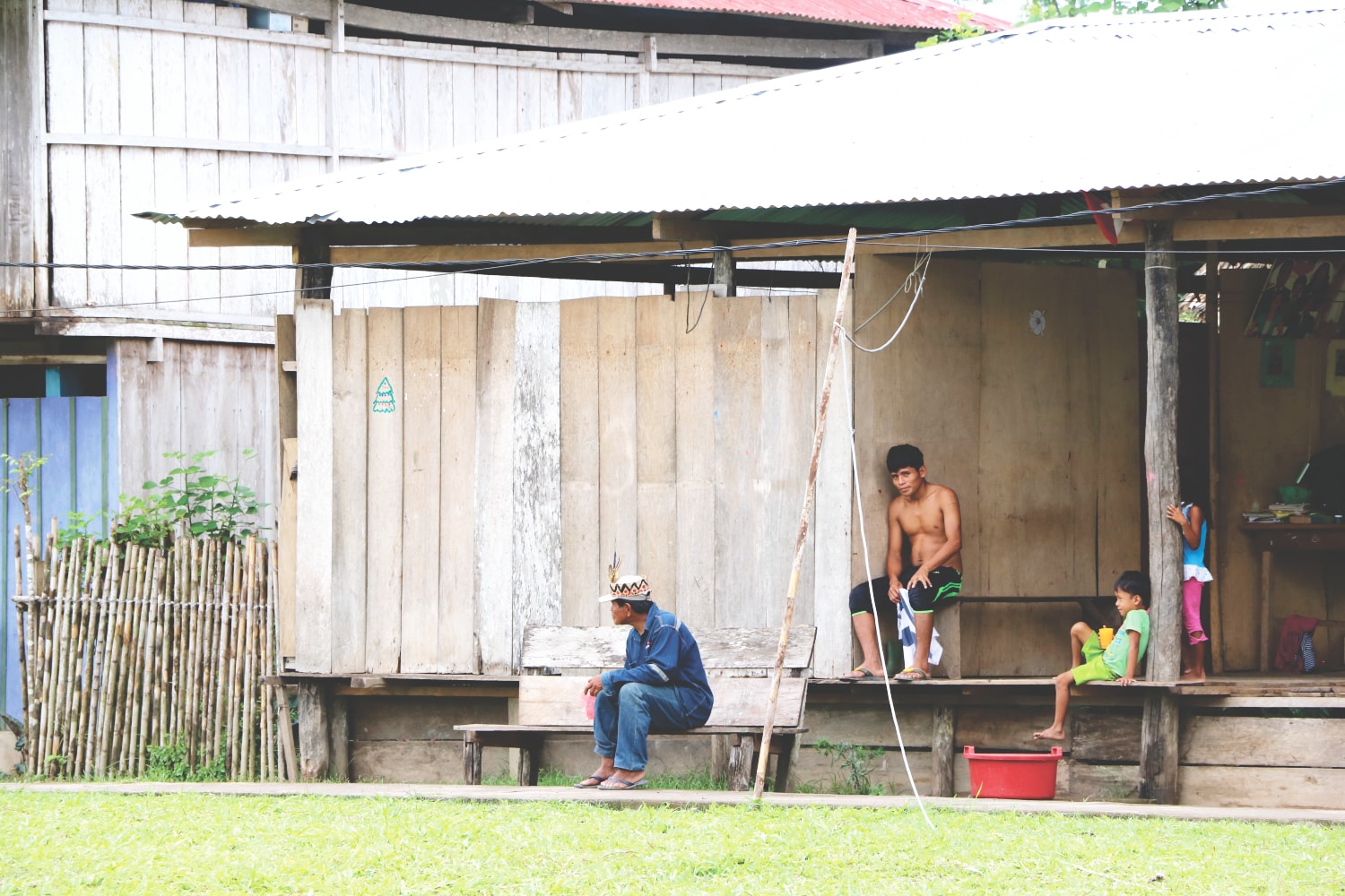 Einheimischen im Amazonas Einheimischen im Amazonas