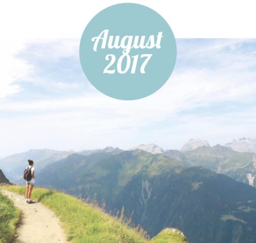 August: Wir wandern in Österreich