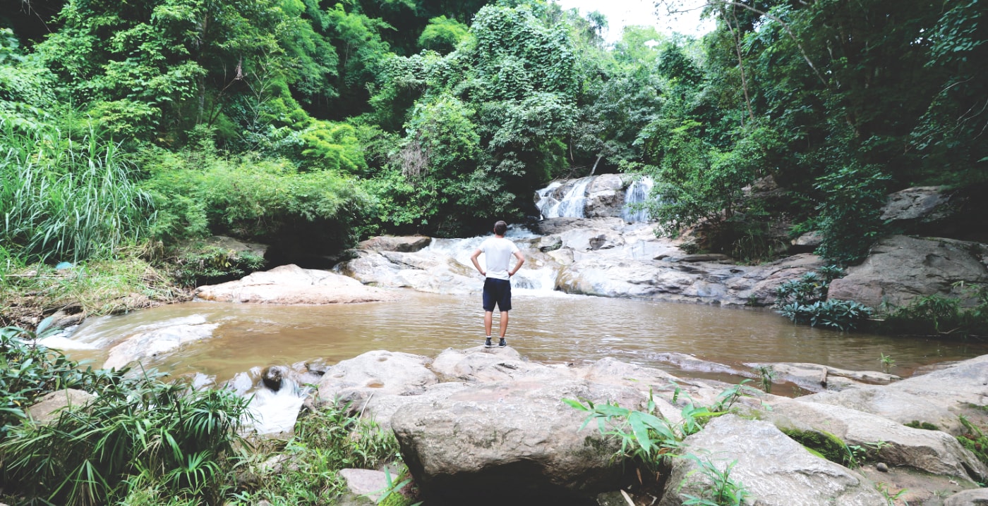 Wasserfall in Chiang Mai Wasserfall in Chiang Mai