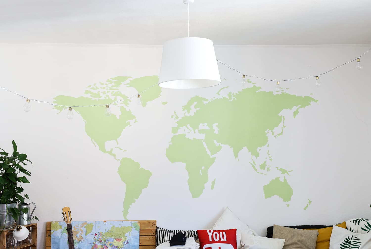 Weltkarte Wanddeko - Reiseinspiration Weltkarte Wanddeko - Reiseinspiration