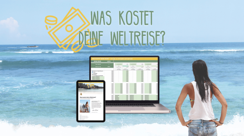 Weltreise Kosten Kalkulation Vorlagen