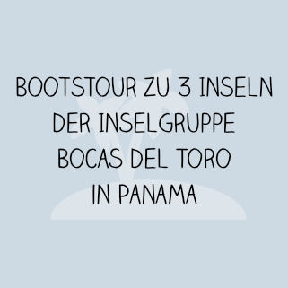 Sparen für Weltreise - Bootstour