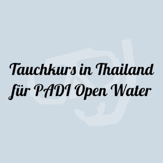 Sparen für Weltreise - Tauchkurs