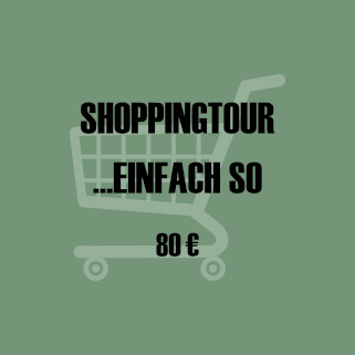 Sparen für Weltreise - Shoppen