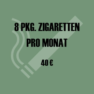 Sparen für Weltreise - Zigaretten